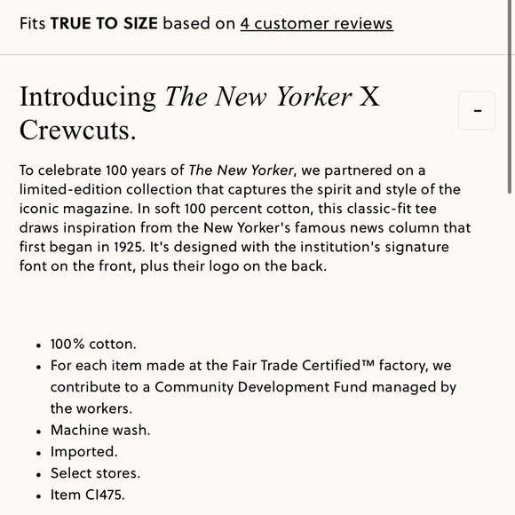 Limited-edition The New Yorker X Crewcuts "Talk of the Town" graphic T-shirt - Picture 2 of 7